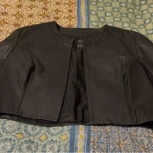 Women’s Spenser Jeremy 100% Lamb leather blk jacket, 12, NWOT.